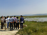 Escuela de rios para alcaldes, visita a la laguna Herramelluri