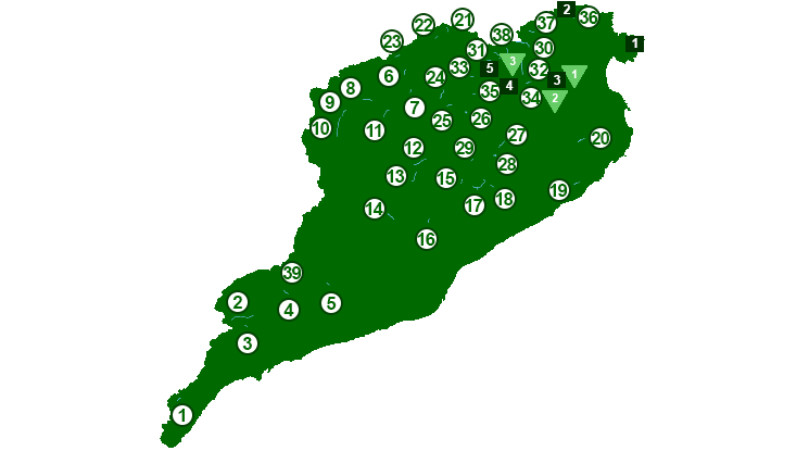 Seleccione una reserva hidrológica