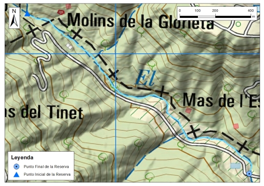 Mapa detalle Cabecera de la Glorieta 