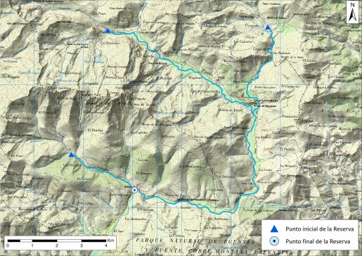 Mapa detalle Alto Carrión