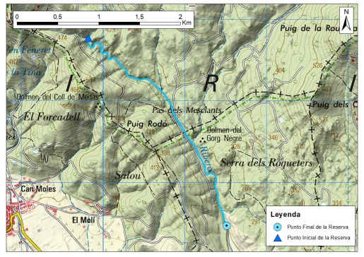 Mapa detalle Cabecera de L'Anyet
