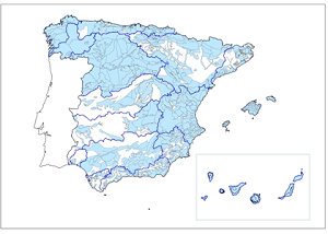 Masas de agua subterránea en España