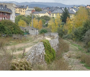 Dique. Fuente del Azufre. Ponferrada. C.H. Miño-Sil