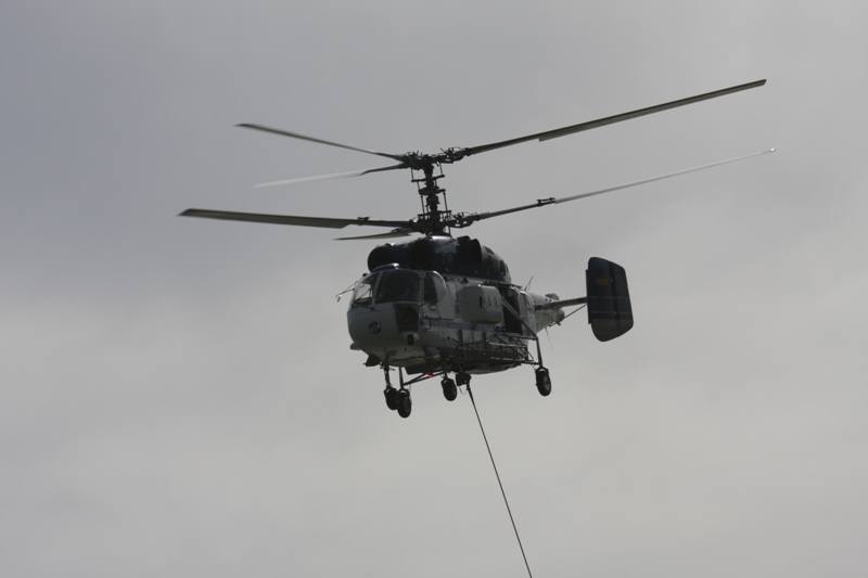 Helicoptero bombardero KAMOV