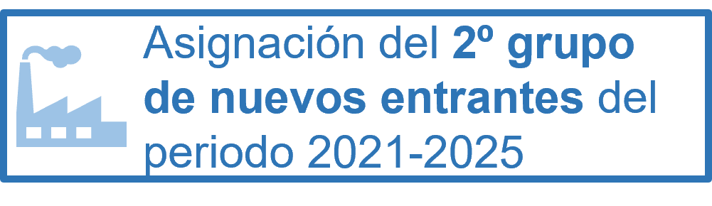 Acuerdo Consejo Ministros 2º grupo Nuevos Entrantes 2021-2025