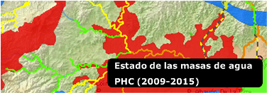 Estados de las masas de agua PHC (2009-2015)