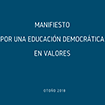 Manifiesto por una educación democrática en valores