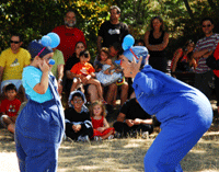 bombolina, la hipopotama azul