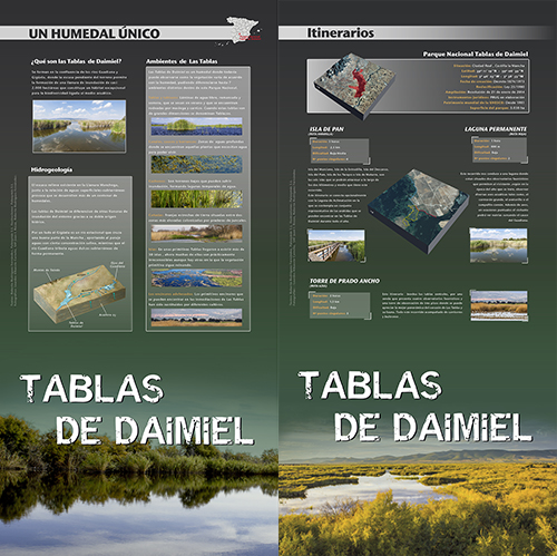 Panel 8. La geología de los parques nacionales: Tablas de Daimiel