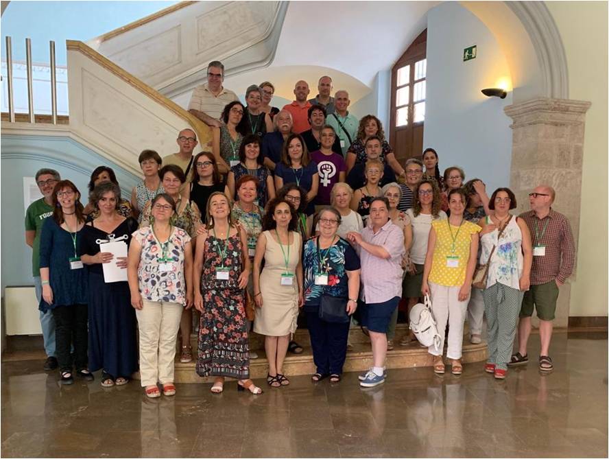 Participantes en el XVIII Seminario de Centros de Documentación Ambiental y Espacios Naturales Protegidos