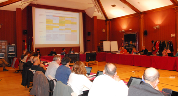 Reunión en plenario durante el I Seminario sobre Estrategias marinas de España