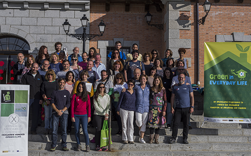 Participantes en las X Jornadas de Intercambio de Experiencias “Hogares Verdes-GREEN4LIFE”