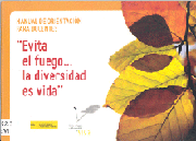 Portada del material Evita el fuego