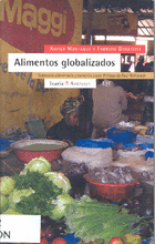 Fotografía de un puesto colorido de un mercado