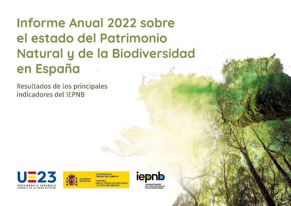 Informe anual 2022 sobre el estado del Patrimonio Natural y de la Biodiversidad en España: Resultado de los principales indicadores del IEPNB