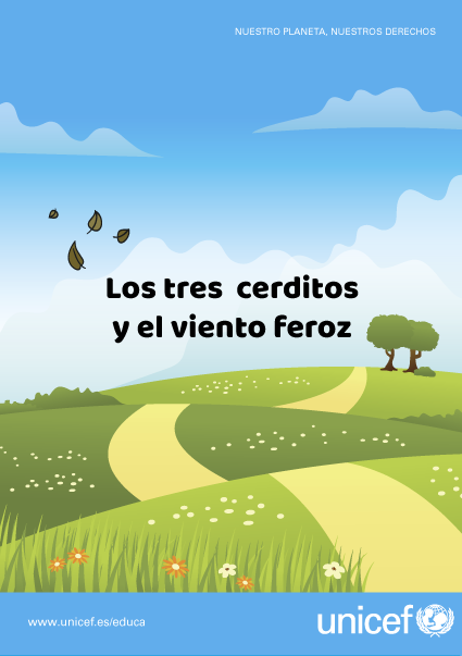 Los tres cerditos y el viento feroz