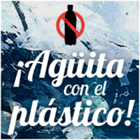 Campaña Agüita con el plástico