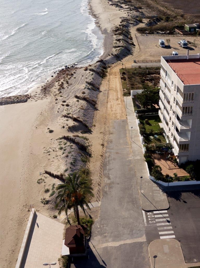 Ordenación de los accesos a la Playa del Prat en el sur de Torrenostra
