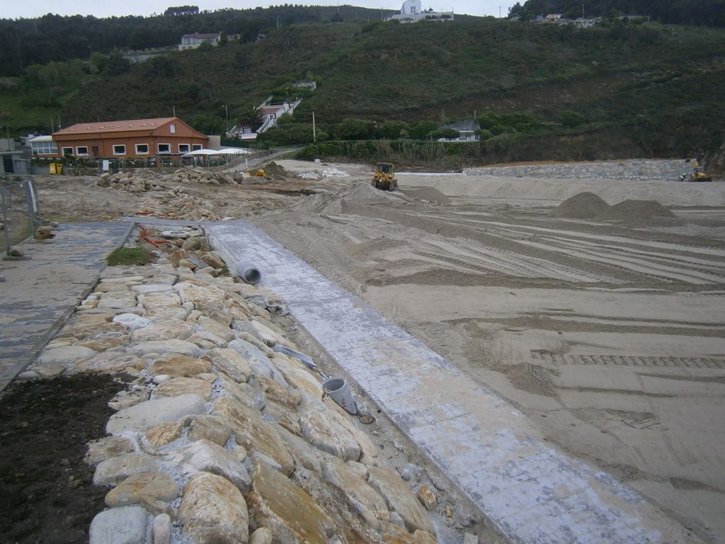 Tramo de costa zona centro (tt.mm. A Coruña y Arteixo). Playa de Valcobo