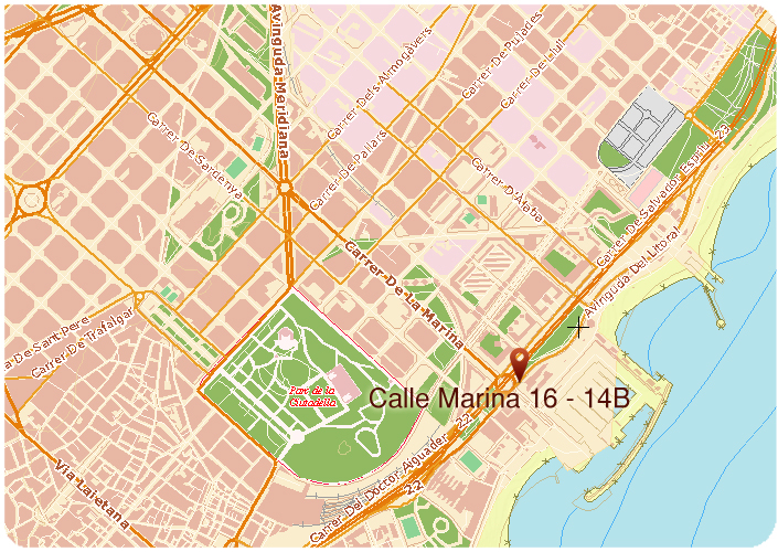 Mapa de situación de la Demarcación de Costas