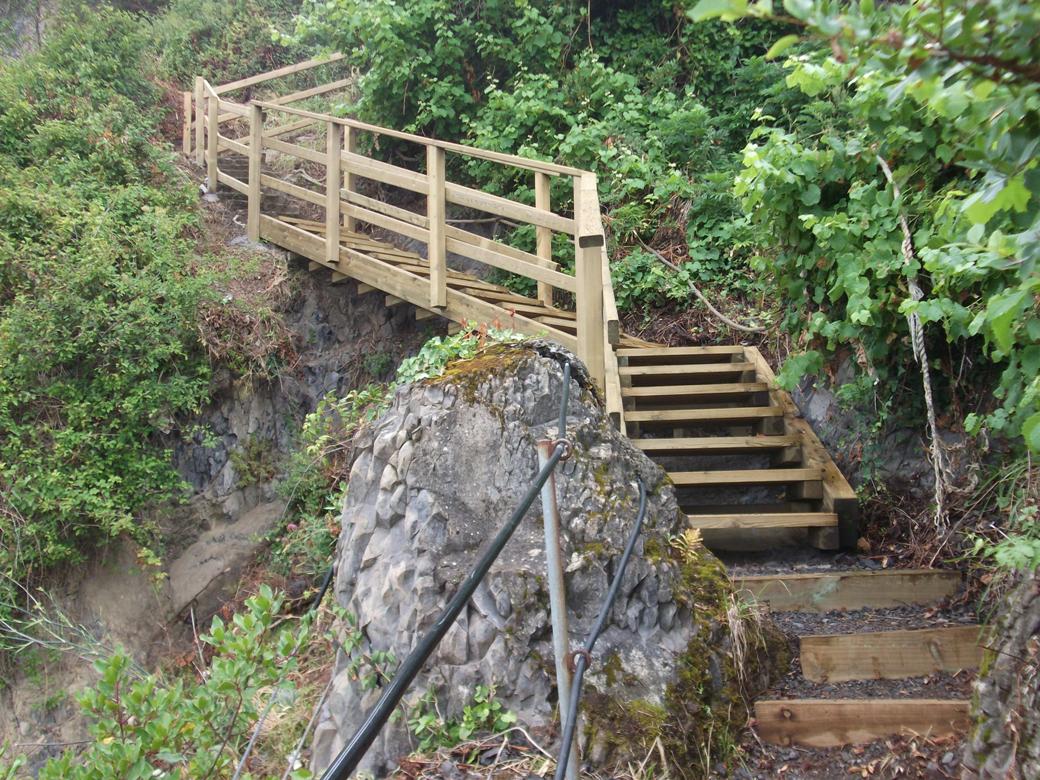 Cala Talape. Rehabilitación acceso a la cala.