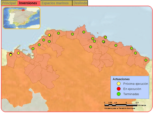 Pinche en las pestañas de la zona superior de la imagen para seleccionar una temática