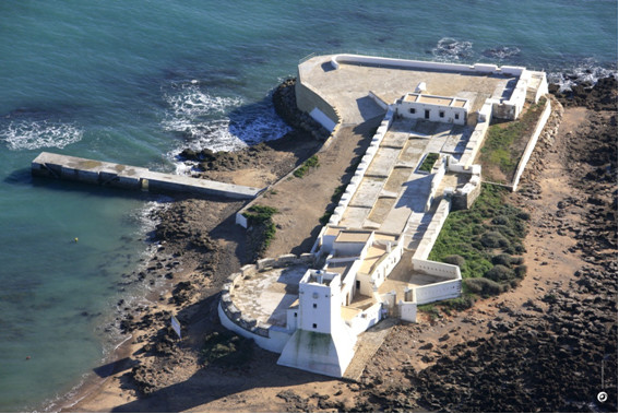 Recuperación del castillo de Sancti Petri