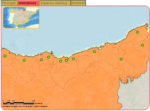 Pinche en las pestañas de la zona superior de la imagen para seleccionar una temática