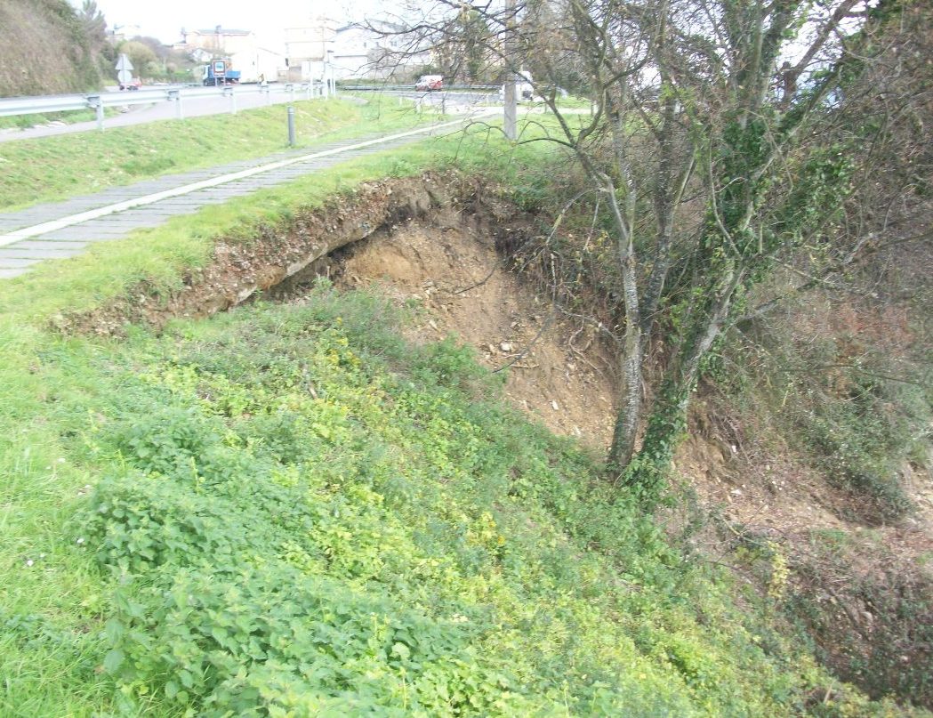 Protección del talud de la Vilavella