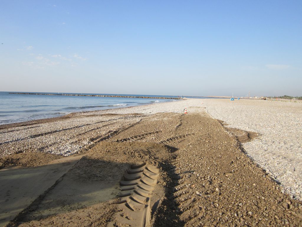 Conservación y mantenimiento de la costa de Castellón. Burriana - Antes de las obras