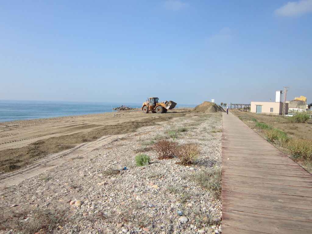Conservación y mantenimiento de la costa de Castellón. La Llosa - Durante de las obras