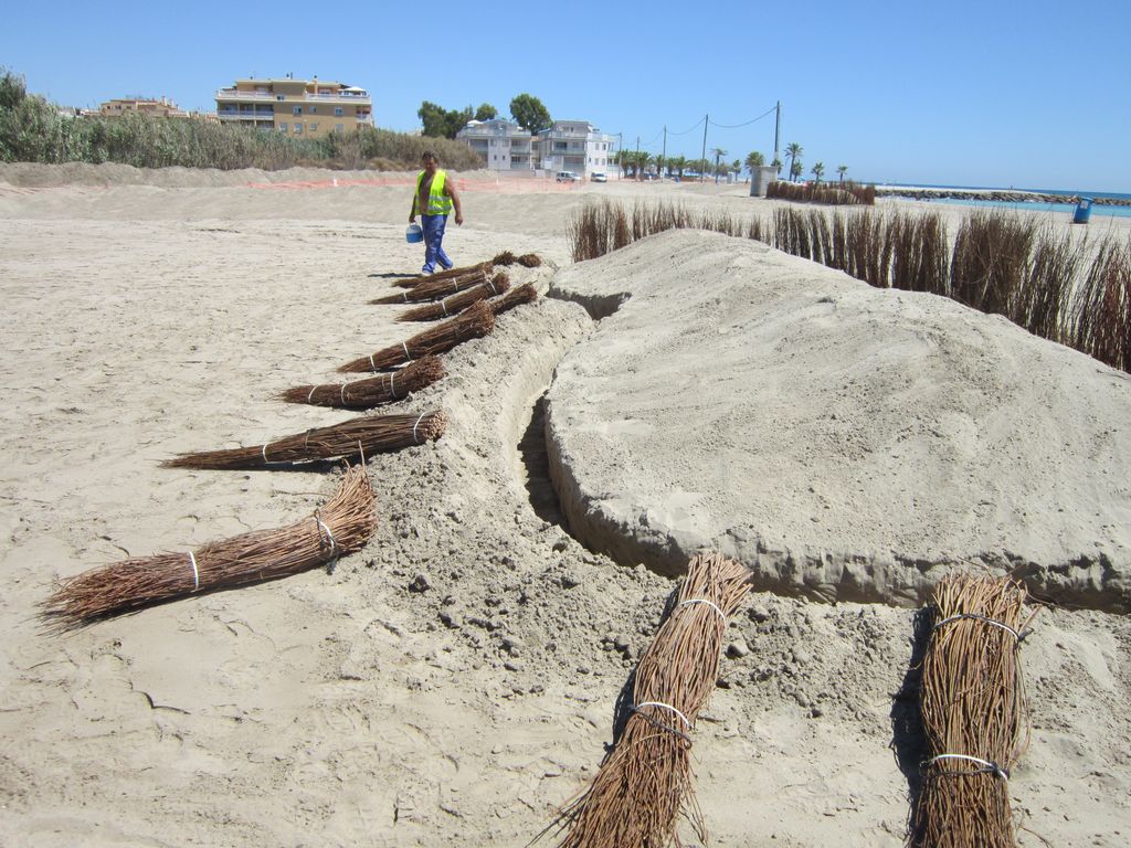 Conservación y mantenimiento de la costa de Castellón. Moncofar - Durante de las obras