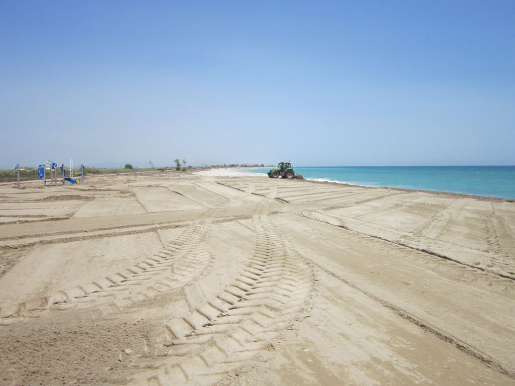 Conservación y mantenimiento de la costa de Castellón. La Llosa - Después de las obras