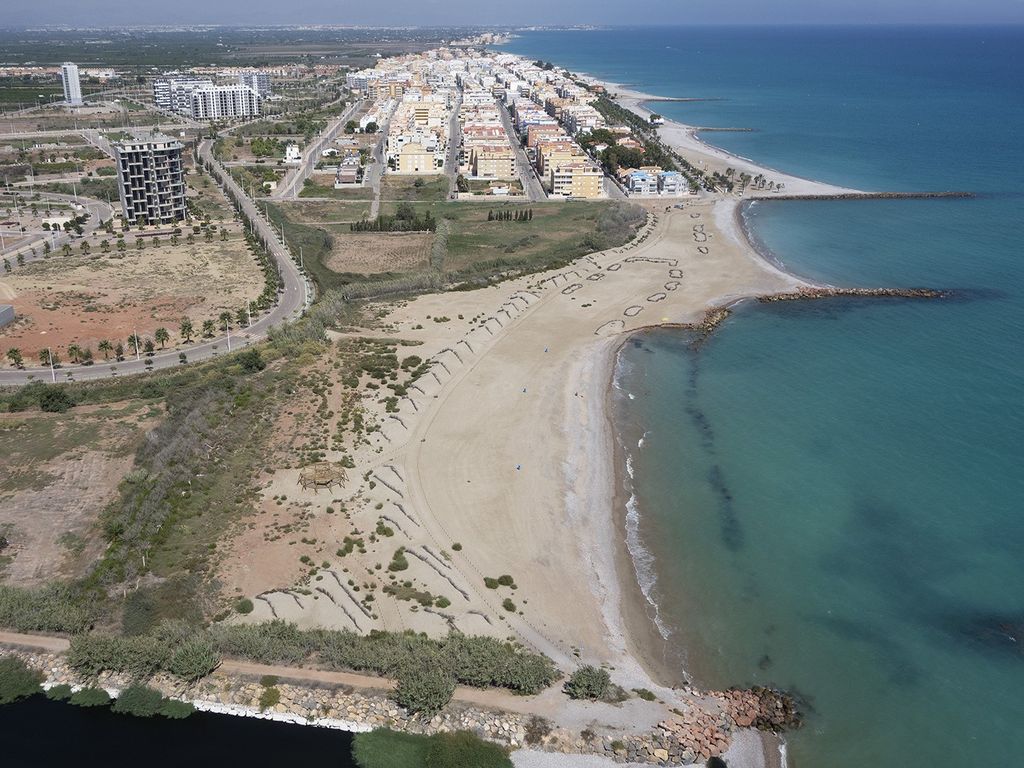 Conservación y mantenimiento de la costa de Castellón. Moncofar - Después de las obras
