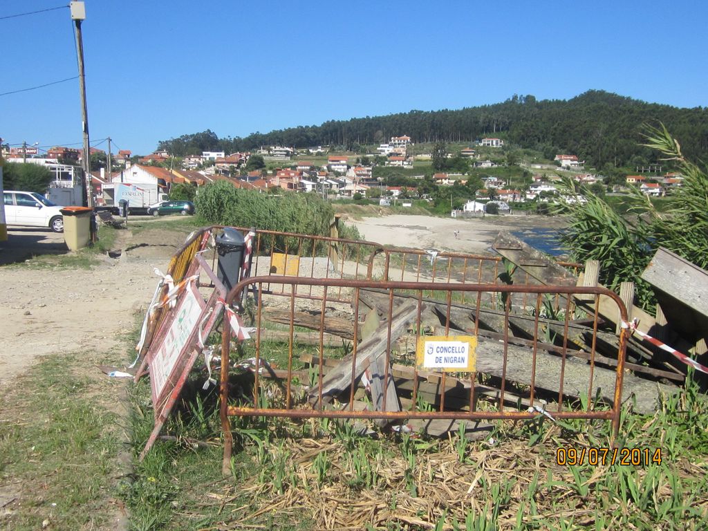 Reposición de escaleras de acceso