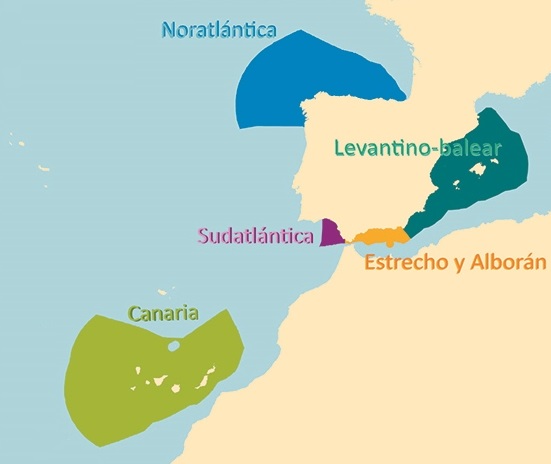 Mapa de demarcaciones