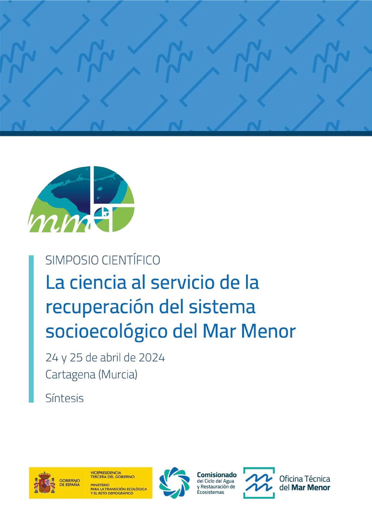 Memoria del Simposio Científico para recuperar el Mar Menor
