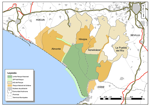 Área de influencia socioeconómica del Parque Nacional de Doñana