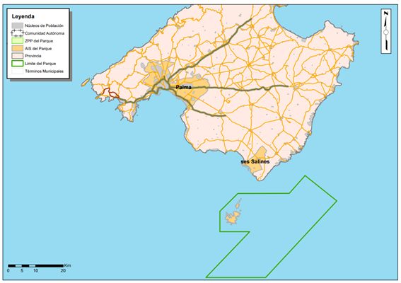 Área de influencia socioeconómica del Parque Nacional Marítimo Terrestre del Archipiélago de Cabrera