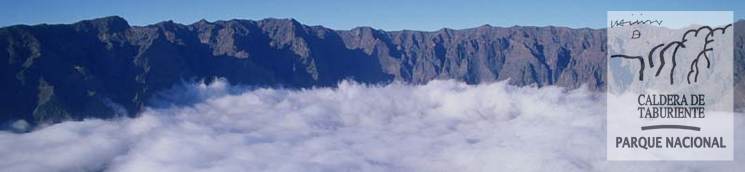 Mar de nubes dentro de la Caldera de Taburiente. J.S.Socorro