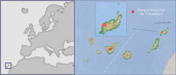 Situación del P. N. de Timanfaya