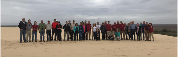 Participantes en las Jornadas de investigación de la Red de Parques Nacionales 2019