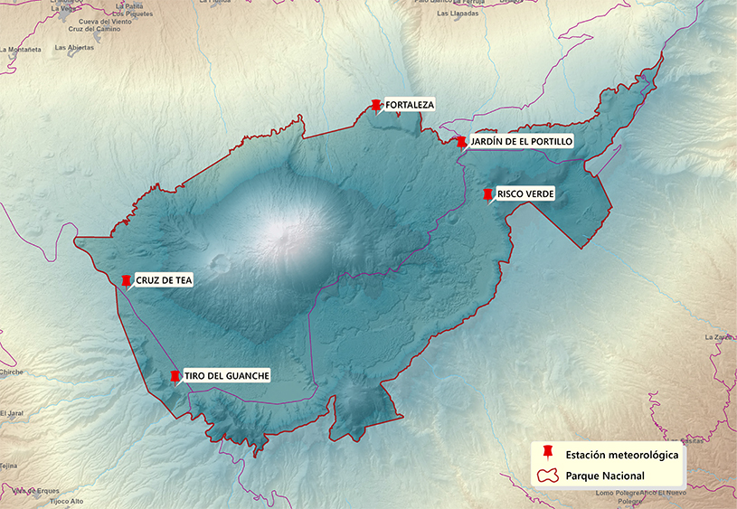 Seguimiento ecológico en el Teide