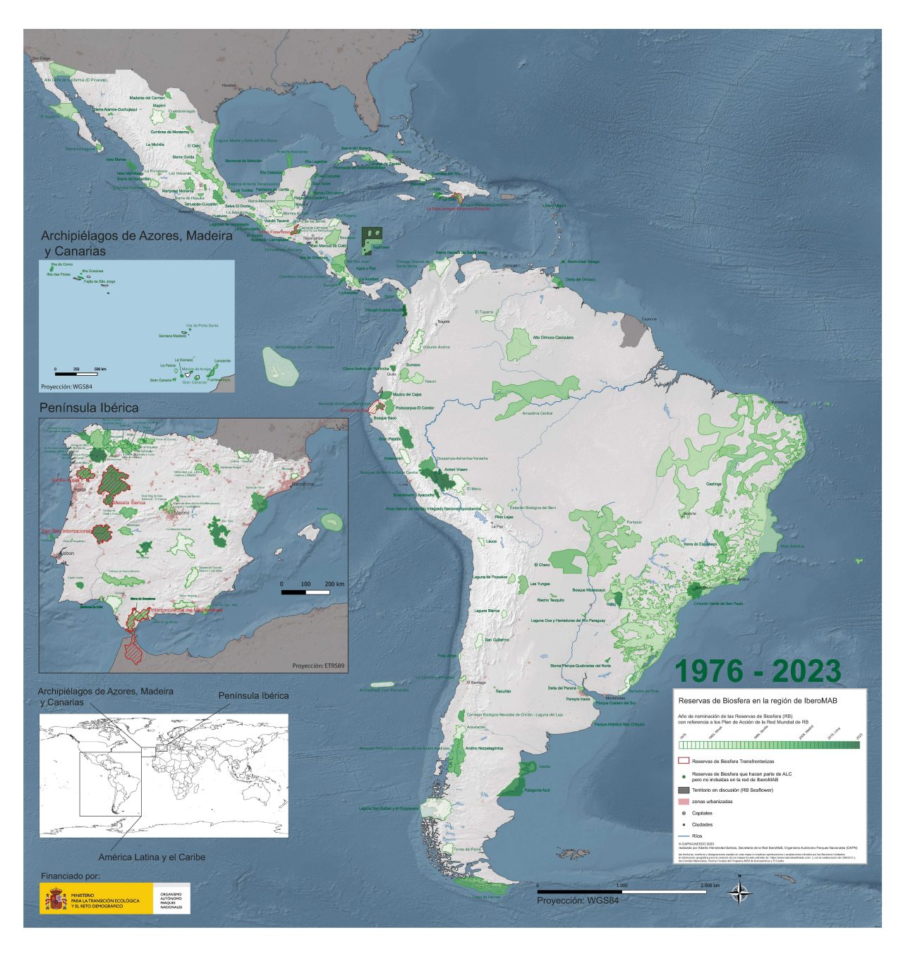 Mapa IberoMAB