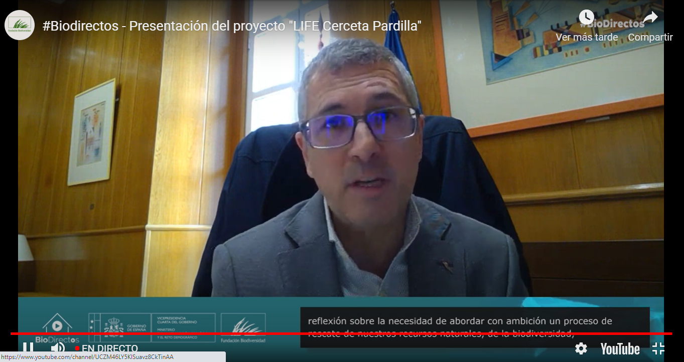 Hugo Presentación LIFE Cerceta PardillaEl proyecto LIFE Cerceta Pardilla recuperará 3.000 hectáreas de humedales para tratar de revertir el riesgo de extinción del pato más amenazado en Europa