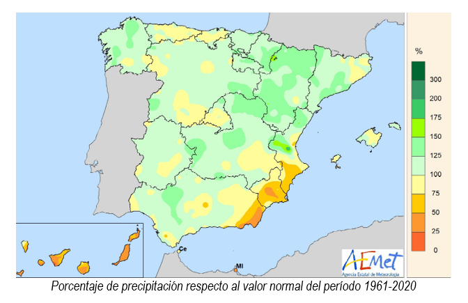 Imagen del artículo 2024, , un año marcado en España por las altas temperaturas y la riada de octubre en Valencia