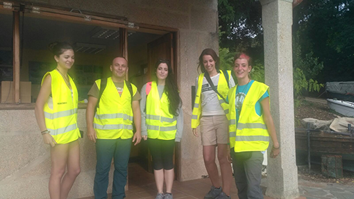 Voluntarios en el programa de seguimiento de anfibios y reptiles