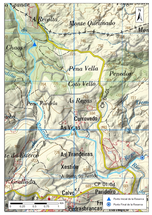 Detalle mapa Río Masma. Zona: Masma II
