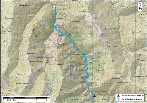 Mapa detalle Río SanXil
