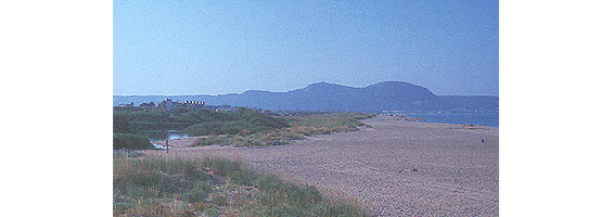 Fotografía del litoral marítimo de las costas atlánticas